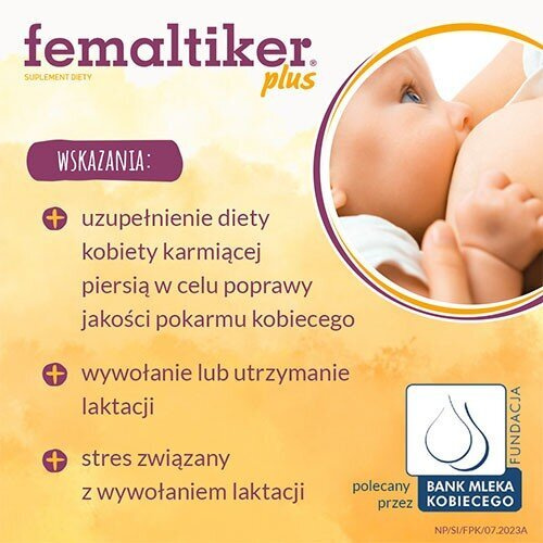 Femaltiker Plus Wspomaganie Laktacji Karmel 12 Saszetek