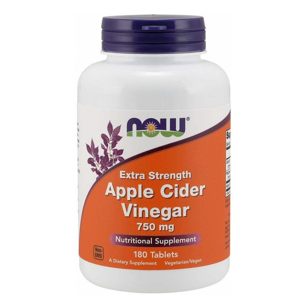 Apple Cider Vinegar, 750mg Extra Strength - 180 tabs