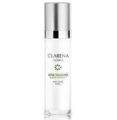 Clarena Medica Acne Vulgaris Anti Acne Night Mask for Oily Seborrhoeic Skin 50ml