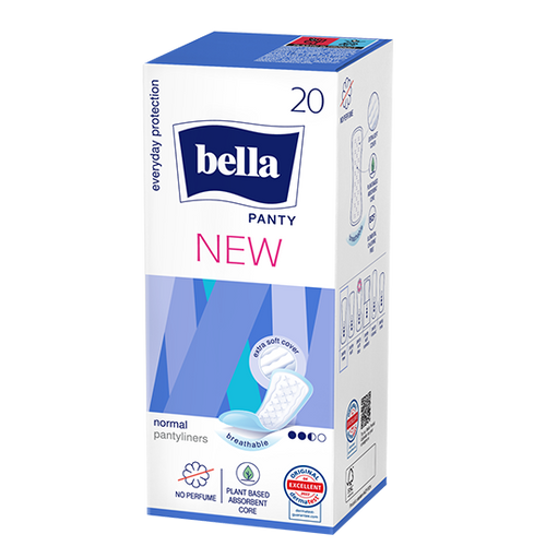 Bella Panty New Wkładki Higieniczne 20 Sztuk