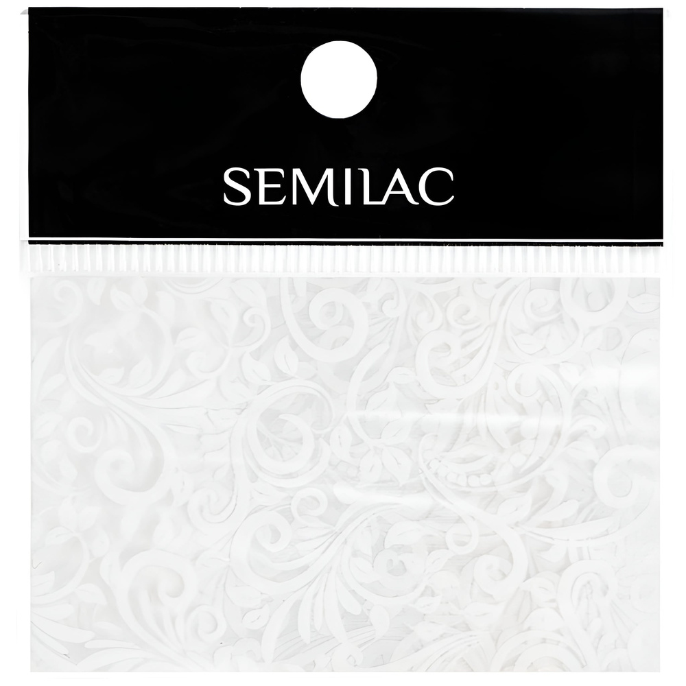 Semilac Nail Transfer Foil White Lace 13
