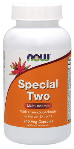 NOW Foods Special Two Multivitamin for General Health Support 240 Vcaps