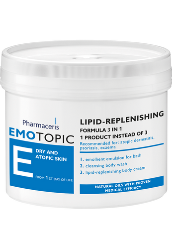 Pharmaceris E Emotopic Lipid-Replenishing Formula 3in1 Emulsion for Atopic Skin 500ml