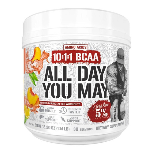 5% Nutrition AllDayYouMay Legendary Series, Peach Tea 516g