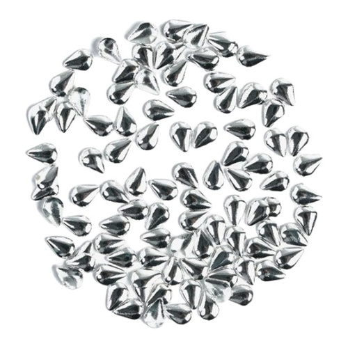 Semilac Nail Decoration Silver Big Tears 100pcs