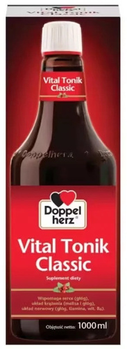 Doppelherz Vital Tonik Classic Codzienne Wsparcie dla Aktywnych Osób 1 l