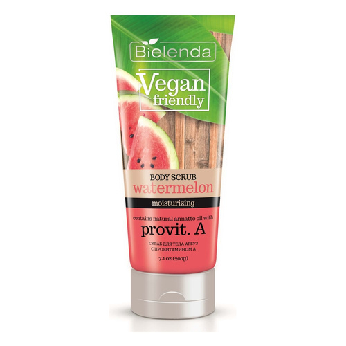 Bielenda Vegan Friendly Arbuz Peeling do Ciała z Prowitaminą A Złuszcza 200g