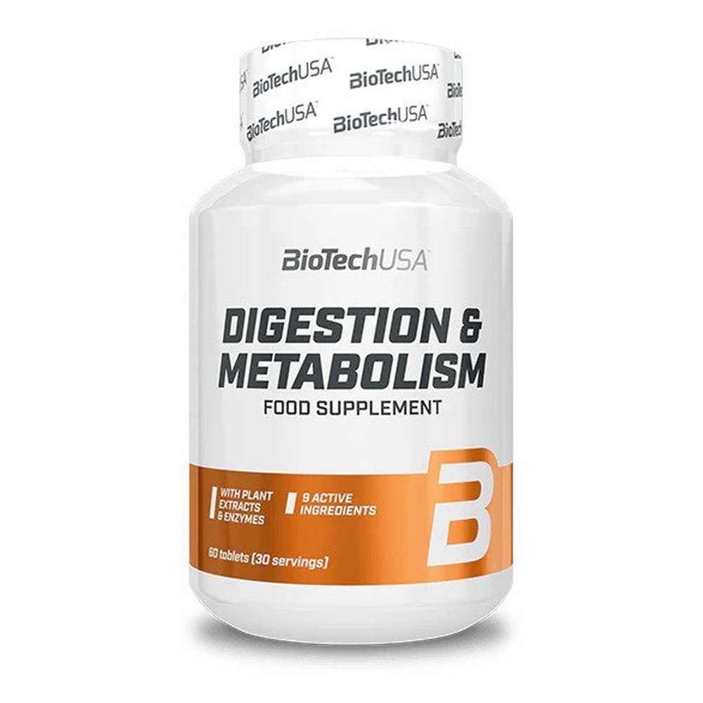 BioTechUSA Digestion & Metabolism Supplement for Digestion and Metabolism 60 Tablets