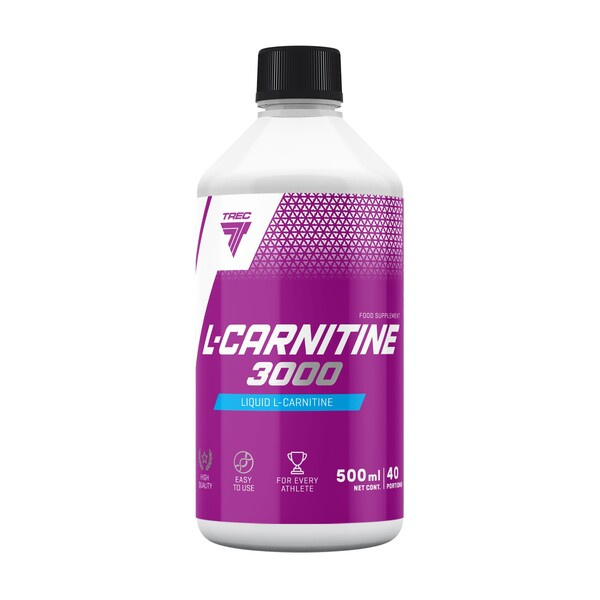 L-Carnitine 3000 Liquid, Apricot - 500 ml.