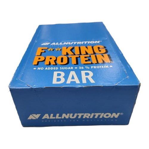Allnutrition Fitking Delicious Baton Proteinowy Czeko Karmel Wysokobiałkowa Przekąska 15x55g