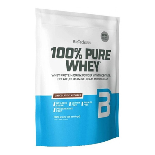 BioTechUSA 100% Pure Whey Czarne Ciasteczko Białko Serwatkowe Na Wzrost i Utrzymanie Mięśni 1000g