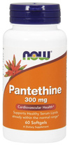 Now Foods Pantethine 300mg 60 Capsules