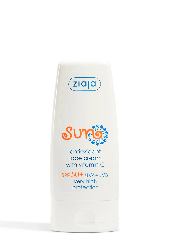 Ziaja Sopot Antyoksydacyjny Krem z Witaminą C SPF 50+ UVA + UVB Bardzo Wysoka Ochrona 50ml