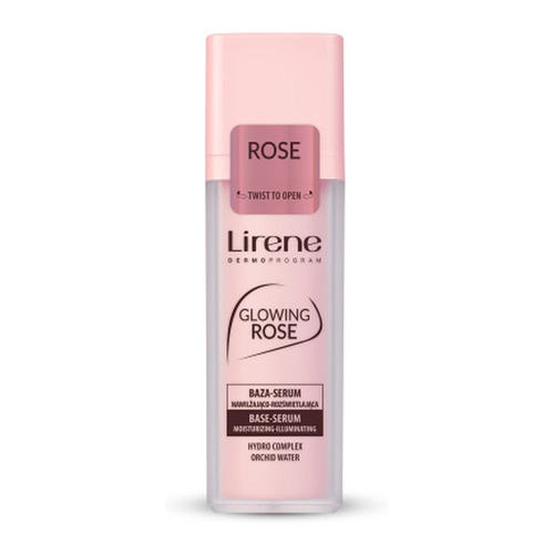Lirene Uk Glowing Rose Moisturizing & Brightening Base Serum 30ml