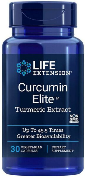 Life Extension Curcumin Elite Turmeric Extract for Joint and Organ Health 60 Vcaps