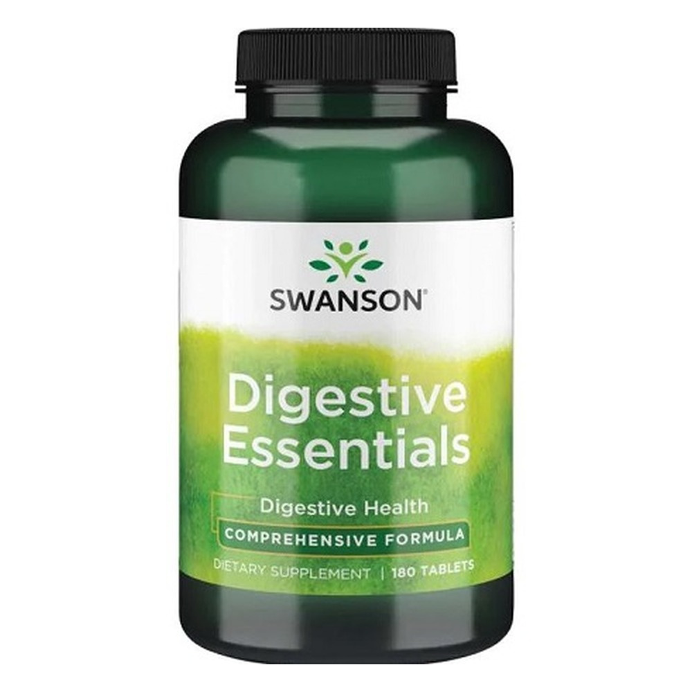 Swanson Digestive Essentials Wspomaga Trawienie 180 Tabletek