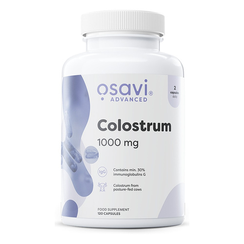Osavi Colostrum 1000mg For Immune Support 120 Capsules