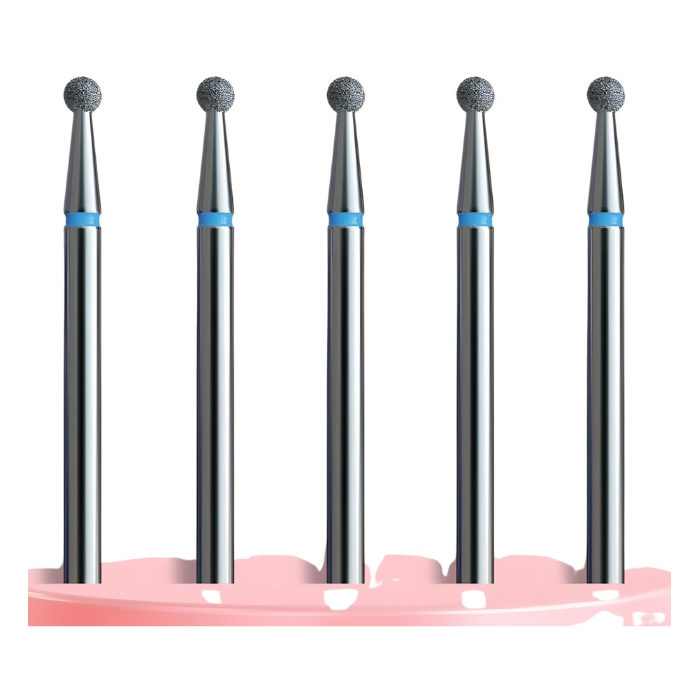 IQ Nails Standard Diamond Coated Drill Bits for Cuticle Care 5 Pieces