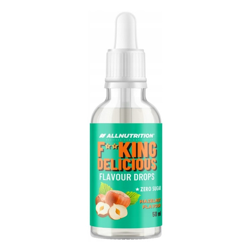 Allnutrition Fitking Delicious Flavour Drops Orzech Laskowy Aromat Bez Cukru 50ml