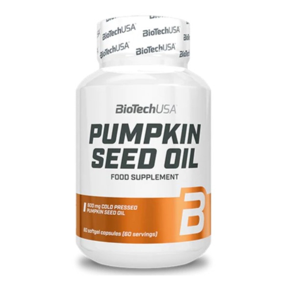 BioTechUSA Pumpkin Seed Oil Kapsułki softgel z olejem, 1000mg 60 kapsułek softgel