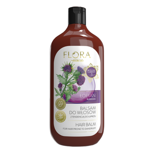 Flora by EcosLab Burdock Balm for Hair Prone to Dandruff 500ml