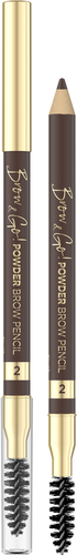 Brow&Go Powder Precyzyjna Kredka Pudrowa do Brwi Nr 2 Medium Brown 1 Sztuka