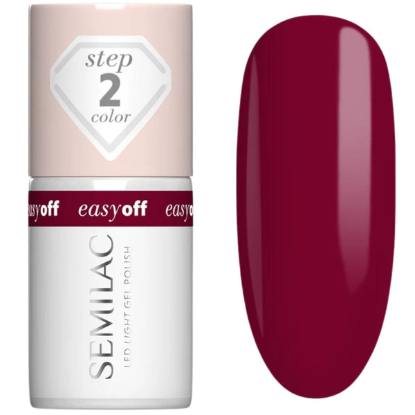 Semilac Easy Off Hybrid Gel Polish 019 Cherry Coke 7ml
