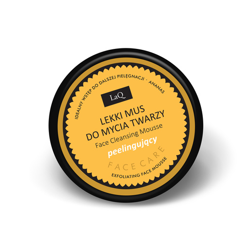 LaQ Peelingujący Mus do Mycia Twarzy Ananas 40g