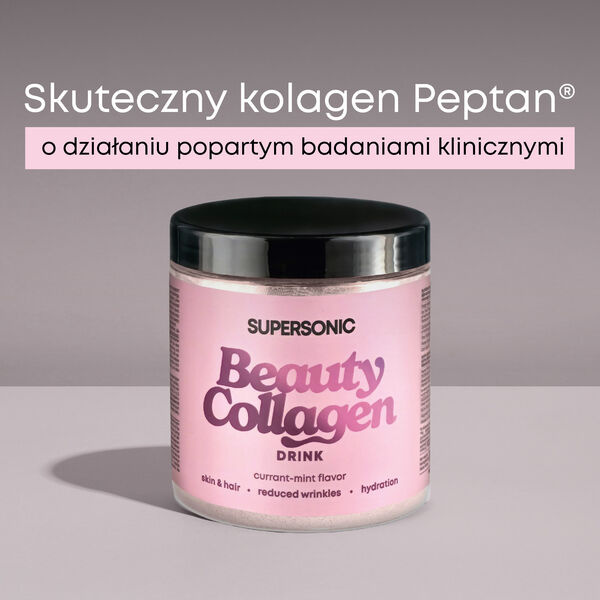 Supersonic Collagen Beauty Drink Currant-Mint Flavor 180g