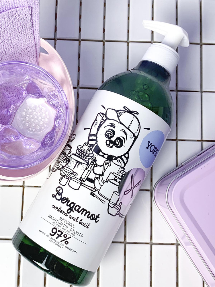 Yope Bergamot Natural Dishwashing Liquid 750ml