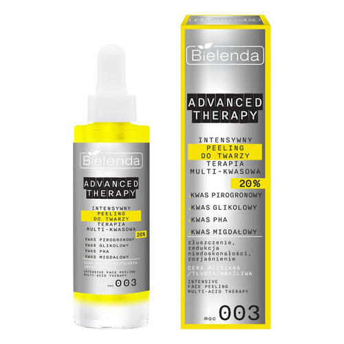 Bielenda Advanced Therapy Intensive Facial Peeling Multi-Acid Therapy 20% for Combination Oily and Sensitive Skin 30ml