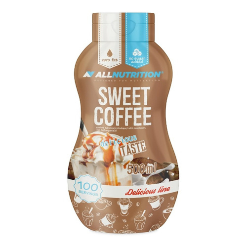 Allnutrition Sweet Sauce Sos do Deserów Sweet Coffee 500ml