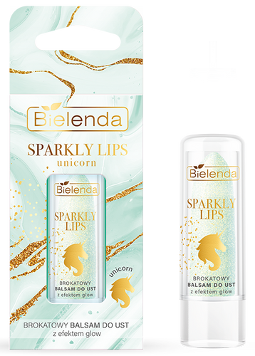 Bielenda Sparkly Lips Unicorn Glitter Lip Balm with a Glow Effect 3,8g