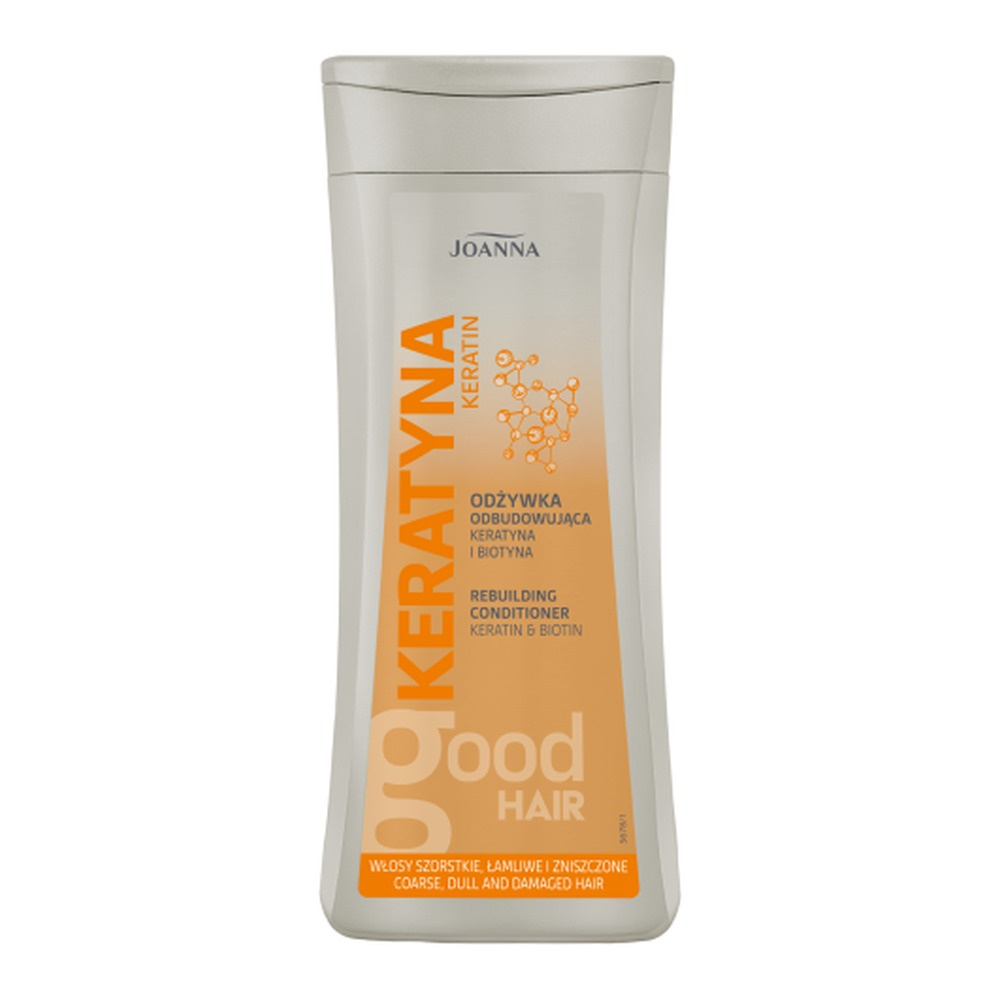 Joanna Keratin Rebuilding Conditioner for Brittle and Damaged Hair 200ml