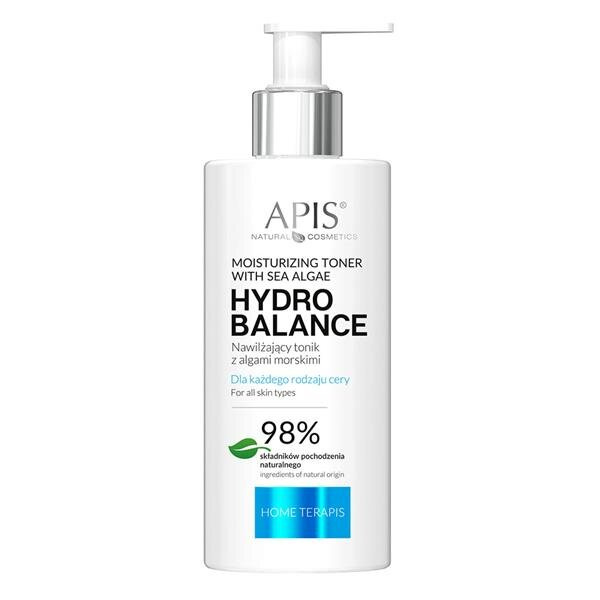 Apis Home terApis Hydro Balance Nawilżający Tonik z Algami Morskimi dla Trądzikowej i Wrażliwej 300ml