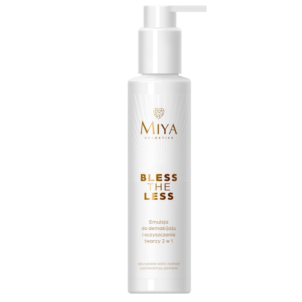 Miya Bless the Less Emulsion 2-in-1 Cleanser and Makeup Remover 150ml