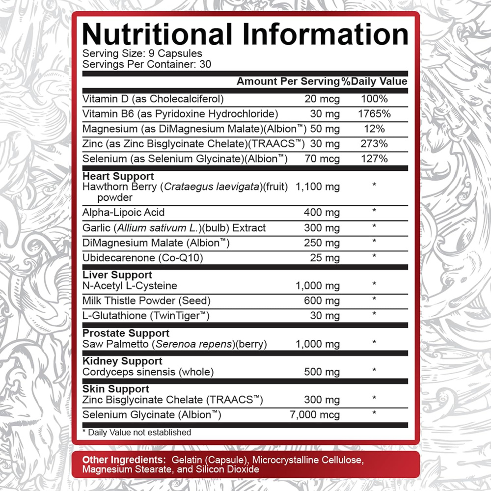 5% Nutrition Liver & Organ Defender Legendary Series 270 Kapsułek