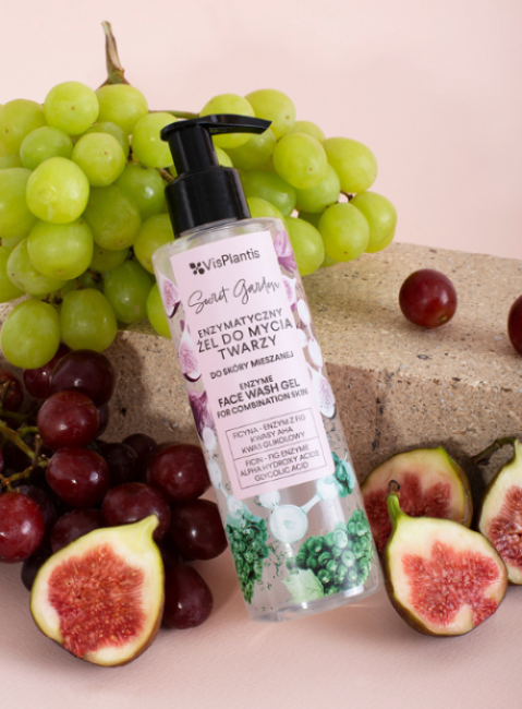 Vis Plantis Secret Garden Enzymatic Face Washing Gel for Combination Skin 200ml