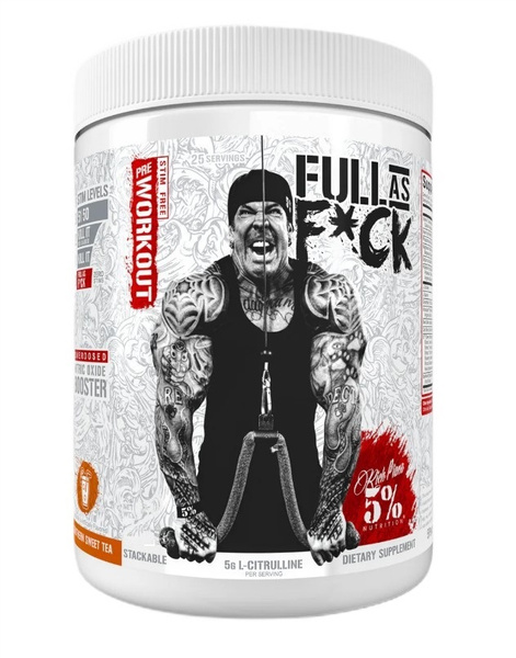 5% Nutrition Full As F*ck Legendary Series Przedtreningówka na Pompę Mięśniową 370g