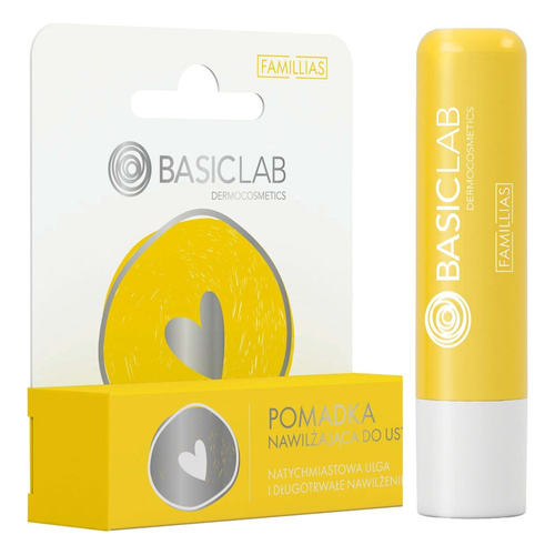 BasicLab Familias Moisturizing Lip Balm 4g