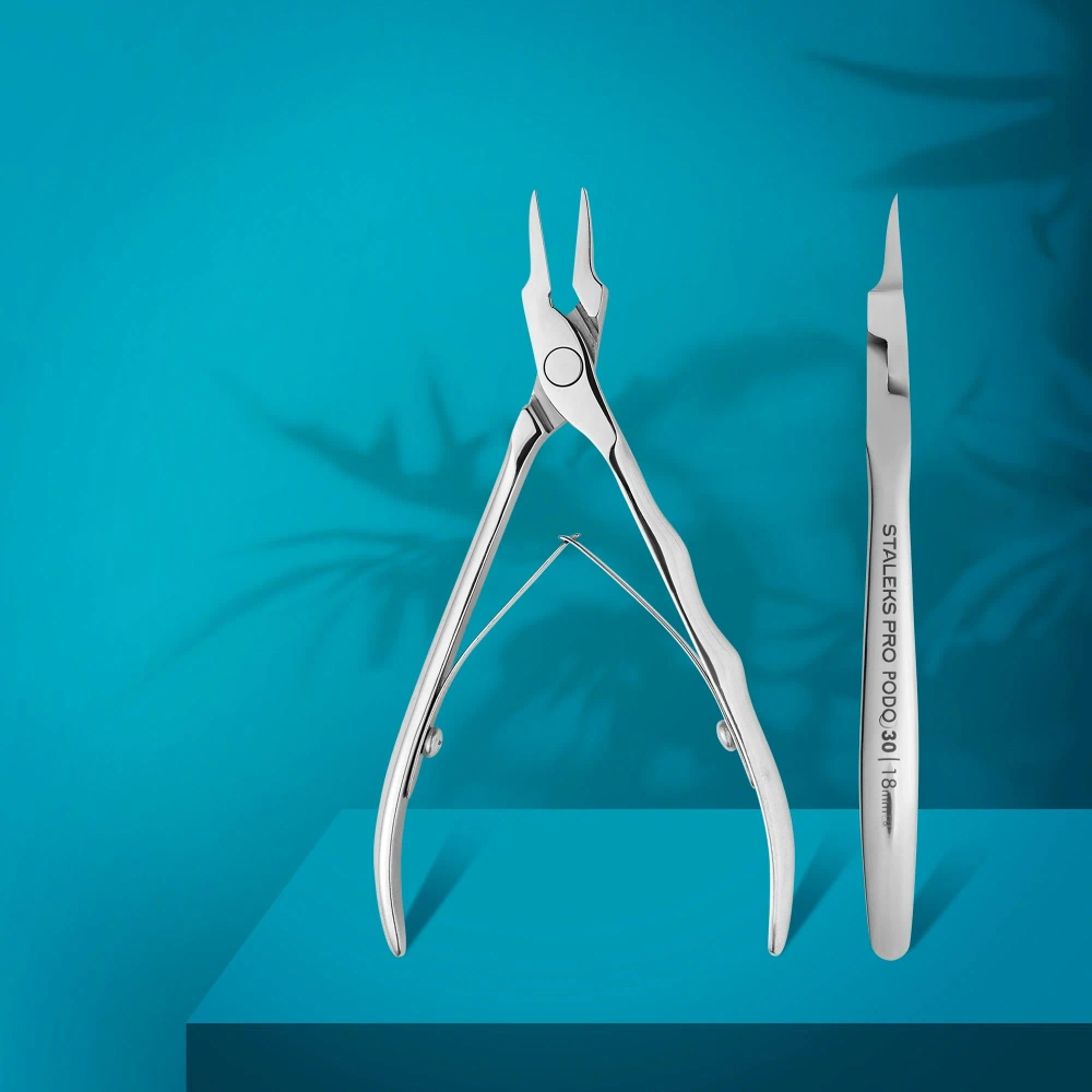 Staleks Podology Podologiczne Cążki do Wrastających Paznokci PODO 30 18 mm 1 Sztuka