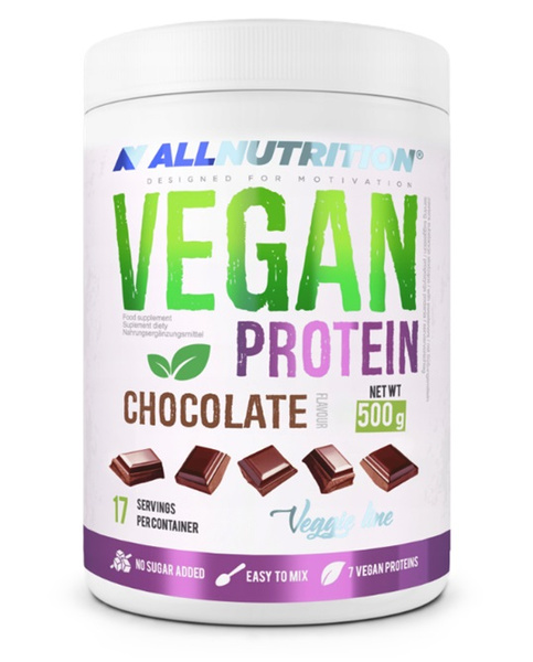 Allnutrition Vegan Protein Chocolate 500g