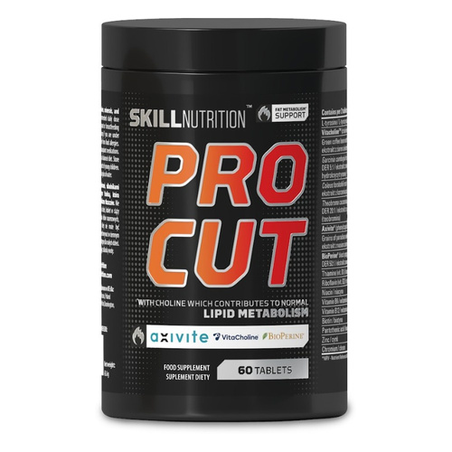Skill Nutrition Pro Cut Wsparcie Metabolizmu Tłuszczów 60 Tabletek