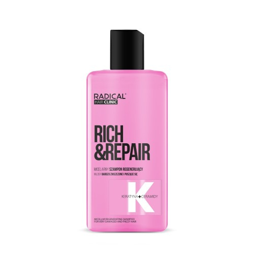 Radical Hair Clinic Rich & Repair Micelarny Szampon Regenerujący 300ml