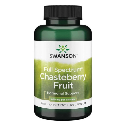 Swanson Full Spectrum Chasteberry Fruit 400mg 120 Capsules