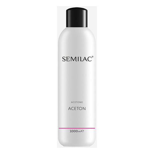 Semilac Acetone Zmywacz do Lakieru Hybrydowego 1000ml