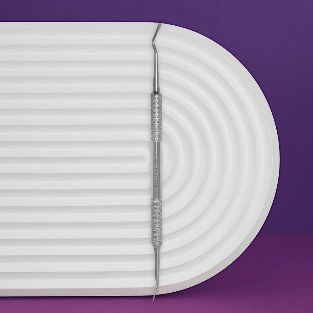 Staleks Pro Expert 20 Type 1 Pedicure Curette And Cleaner Dual-Ended Tool 15cm