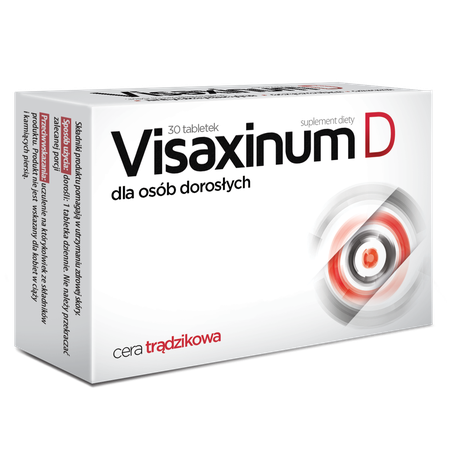 Visaxinum D for Adults Acne Skin 30 Tablets