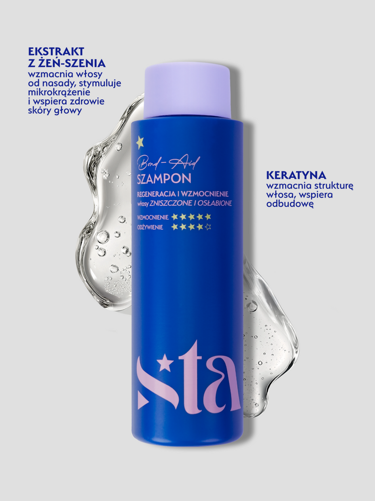Stars Bond-Aid Szampon Regenerująco-Wzmacniający 300ml
