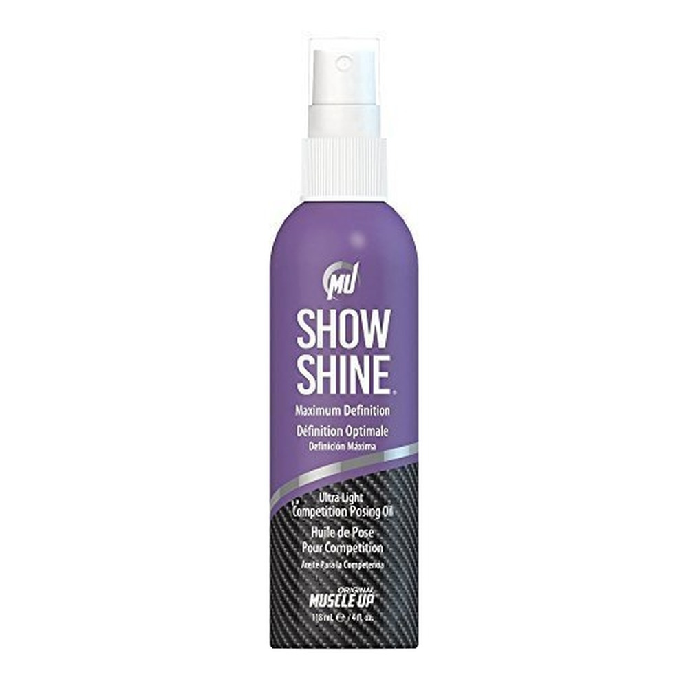 Show Shine, Maximum Definition Ultra Light Competition Posing Oil Spray - 118 ml.